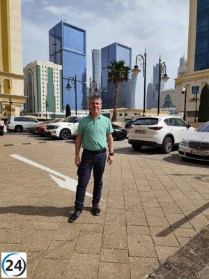 Director de Movilidad Internacional de la Universidad de Granada regresa a España tras su estancia en Doha.