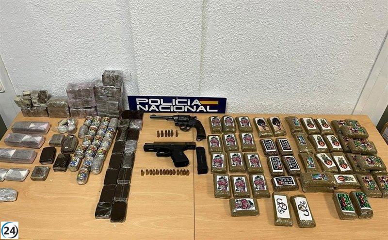 Doce arrestados en Campo de Gibraltar por tráfico de 455 kilos de hachís.