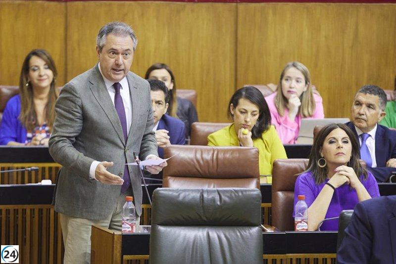 Espadas solicita que la ley de regadíos sea congelada después de respaldar la comisión bilateral con el Gobierno sobre Doñana.