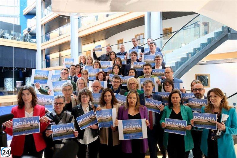 Eurodiputados conservadores protestan por ley de regadíos en Doñana