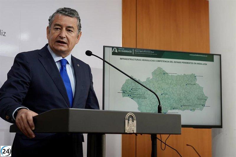 Sanz critica al Gobierno por su falta de acción ante la sequía y por las críticas de las ministras a Andalucía.