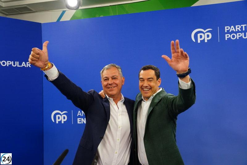 PP arrasa en Sevilla capital y José Luis Sanz gobernará en solitario con 14 ediles.