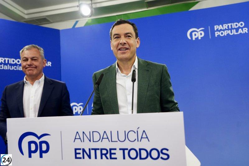Moreno asegura que Feijóo está más cerca de ser presidente del Gobierno tras dar un