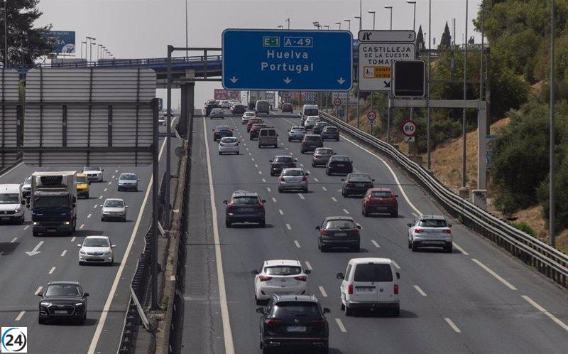La DGT multa a 3.000 conductores en Andalucía por seguridad en vehículos.