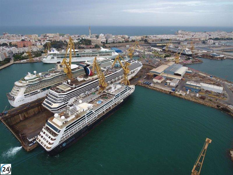 Paros diarios en el astillero de Cádiz exigiendo readmisión de trabajadores despedidos