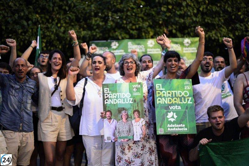 Teresa Rodríguez promueve el apoyo a Adelante para una 