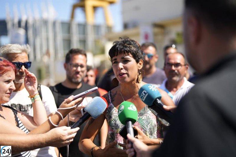 TC aplaza decisión por expulsión de Teresa Rodríguez por intereses políticos