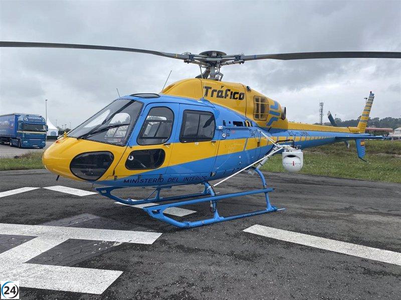 Piloto del helicóptero de la DGT estrellado en Almería se dirigía a comer en restaurante