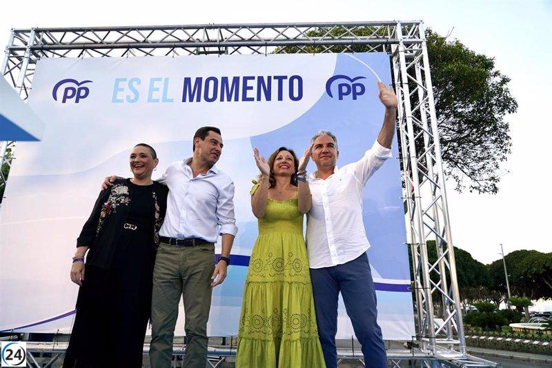 El PP-A arranca el curso político en Torremolinos con Moreno y Bendodo.