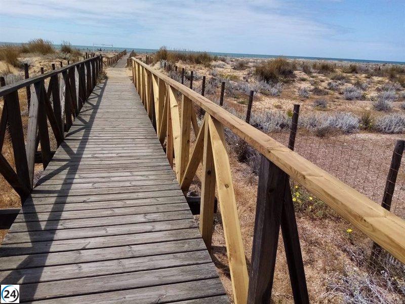 Hallan restos óseos humanos en la playa del Espigón en Huelva, bajo investigación