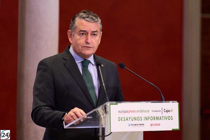 Sanz desacredita los intentos de Bruselas o el Gobierno de vetar la compra de Veta La Palma: