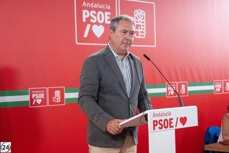 Espadas critica la inacción de Feijóo y las tácticas de transfuguismo del PP durante el