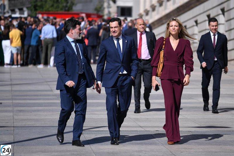 Feijóo destaca la falta de compromiso de Sánchez y la actitud agresiva de Puente durante su discurso de investidura