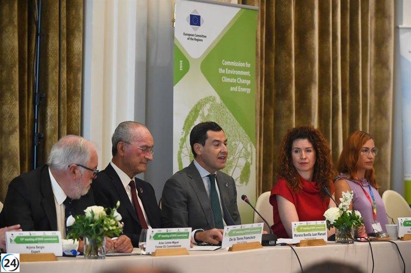 Andalucía solicita reconocimiento de la UE debido a su condición de región altamente afectada por el cambio climático
