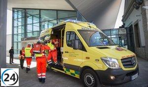 Fallecimiento de un motorista tras accidente en el puente del Patrocinio de Sevilla