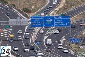 Cuatro muertos en accidentes viales durante el fin de semana en Andalucía