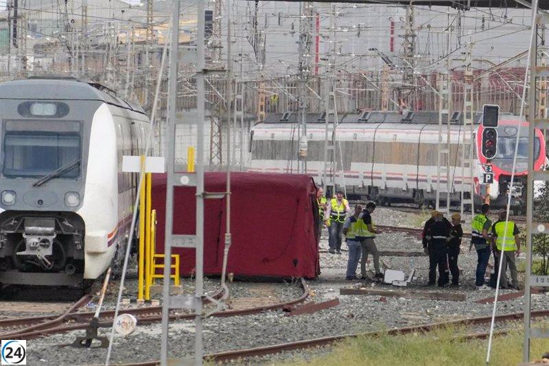 Trágico fallecimiento de Álvaro Prieto por posible electrocución en contacto con el tren.