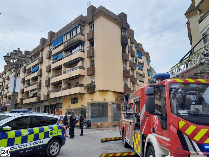 Dos mujeres heridas tras incendiarse una casa en Torre del Mar, Vélez-Málaga