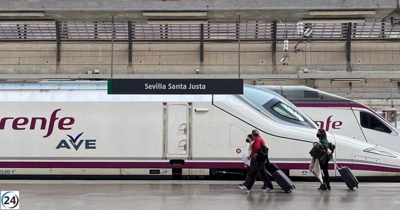 Avería en AVE provoca retrasos en línea Madrid-Sevilla.