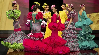 El diseño en la moda flamenca andaluza