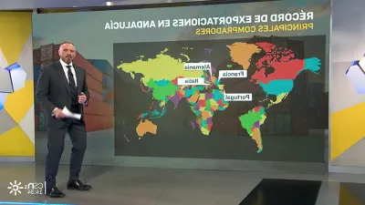 Andalucía destaca en el ranking de exportaciones de España